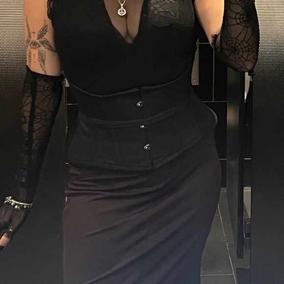 Dracula Clothing Accessories - BLACK CORSET